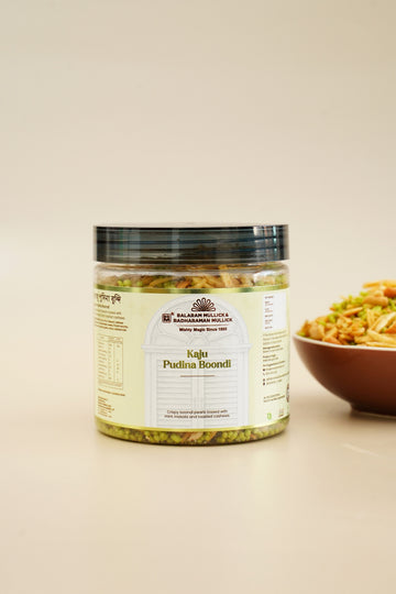 Kaju Pudina Boondi